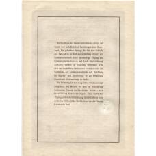 Банкнота Облигация 4,5% 200 рейхсмарок 1939 года Германия (вид 2)