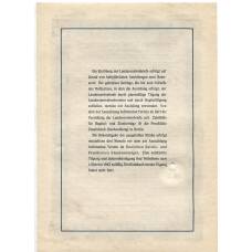 Банкнота Облигация 4,5% 1000 рейхсмарок 1939 года Германия (вид 2)