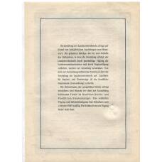 Банкнота Облигация 4,5% 1000 рейхсмарок 1939 года Германия (вид 2)