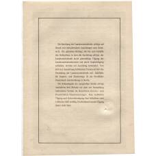 Банкнота Облигация 4,5% 1000 рейхсмарок 1939 года Германия (вид 2)