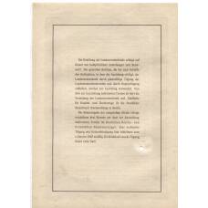 Банкнота Облигация 4,5% 1000 рейхсмарок 1939 года Германия (вид 2)