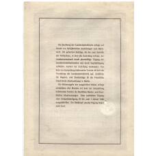 Банкнота Облигация 4,5% 1000 рейхсмарок 1940 года Германия (вид 2)