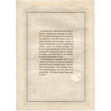 Банкнота Облигация 4,5% 1000 рейхсмарок 1940 года Германия (вид 2)