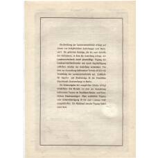 Банкнота Облигация 4,5% 1000 рейхсмарок 1940 года Германия (вид 2)