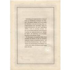 Банкнота Облигация 4,5% 1000 рейхсмарок 1940 года Германия (вид 2)