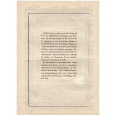 Банкнота Облигация 4,5% 1000 рейхсмарок 1937 года Германия (вид 2)