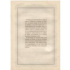 Банкнота Облигация 4,5% 1000 рейхсмарок 1937 года Германия (вид 2)