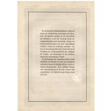 Банкнота Облигация 4,5% 1000 рейхсмарок 1935 года Германия (вид 2)