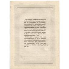 Банкнота Облигация 4,5% 1000 рейхсмарок 1935 года Германия (вид 2)