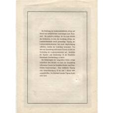 Банкнота Облигация 4,5% 1000 рейхсмарок 1935 года Германия (вид 2)