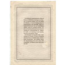 Банкнота Облигация 4,5% 1000 рейхсмарок 1935 года Германия (вид 2)