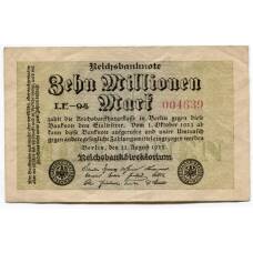 Банкнота 2000000 марок 1923 года Германия
