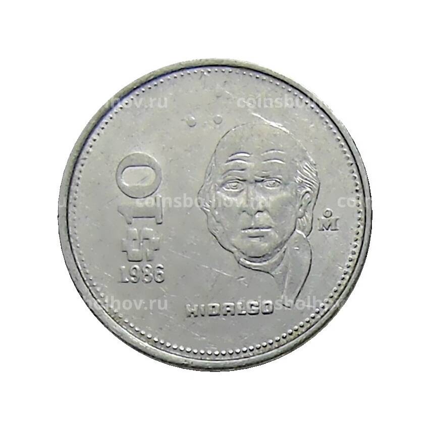 Монета 10 песо 1986 года Мексика
