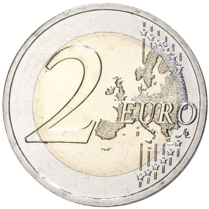 Монета 2 евро 2022 года J Германия —  Тюрингия, Замок Вартбург (вид 2)