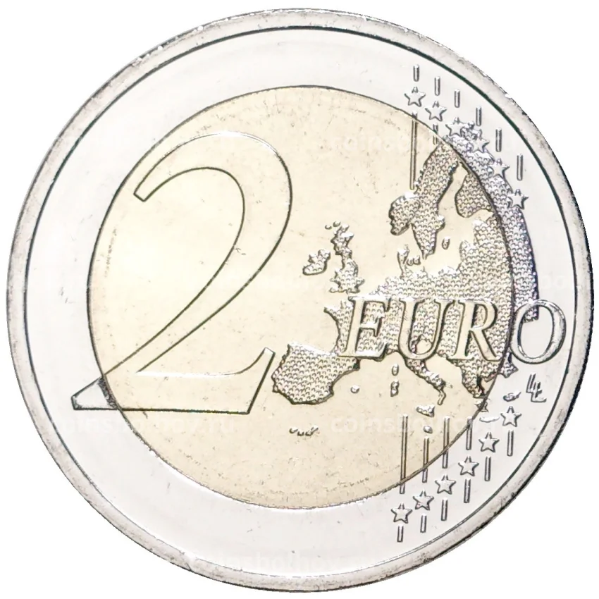 Монета 2 евро 2022 года D Германия —  Тюрингия, Замок Вартбург (вид 2)
