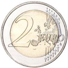Монета 2 евро 2022 года F Германия —  Тюрингия, Замок Вартбург (реверс)