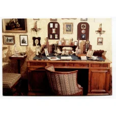 Открытка Оре.Музей Н.С.Лескова — интреьер Петербургского кабинета Писателя