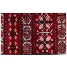 Открытка Е.С.Барсукова  — «Снежинка». Декоративный ручник. Лен,хлопчатобумажная нить и мулине.