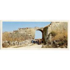 Открытка Крым.Бахчисарай — Историко-архитектурный музей.Чуфут-Кале