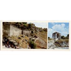 Открытка Крым.Бахчисарай — Историко-архитектурный музей. Мавзолей Джанике-ханум