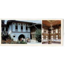 Открытка Крым.Бахчисарай — исторически-архитектурный музей.Интерьер Фруктового кабинета