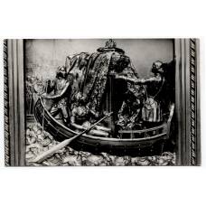 Открытка Исаакиевский собор — Петр I перевозит прах Александра Невского в Санкт-Петербург. Фрагмент рельефа