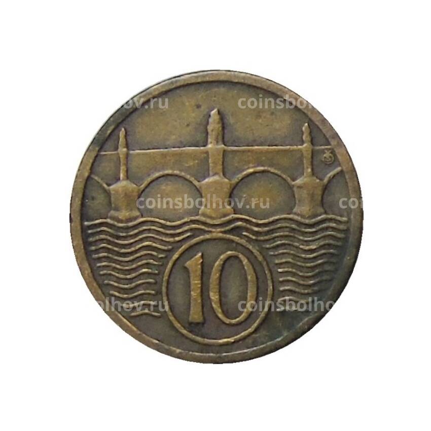 Монета 10 геллеров 1931 года Чехословакия (вид 2)