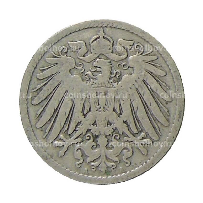 Монета 10 пфеннигов 1900 года A Германия (вид 2)