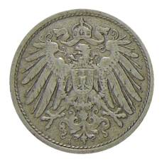 Монета 10 пфеннигов 1900 года A Германия (реверс)