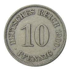 Монета 10 пфеннигов 1900 года A Германия (аверс)