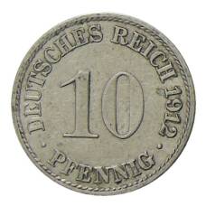 Монета 10 пфеннигов 1912 года A Германия (аверс)