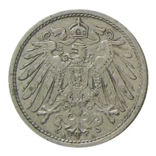 Монета 10 пфеннигов 1912 года A Германия (реверс)