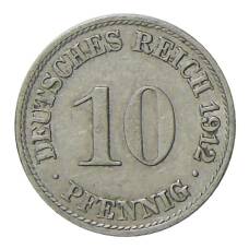Монета 10 пфеннигов 1912 года A Германия (аверс)