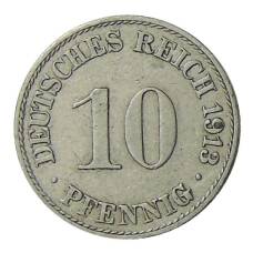 Монета 10 пфеннигов 1913 года A Германия (аверс)