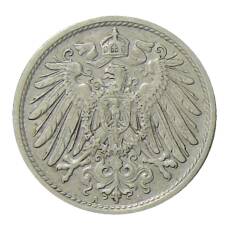 Монета 10 пфеннигов 1913 года A Германия (реверс)