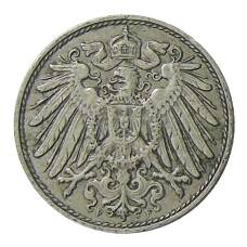 Монета 10 пфеннигов 1914 года F Германия (реверс)