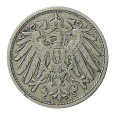 Монета 10 пфеннигов 1907 года A Германия (реверс)
