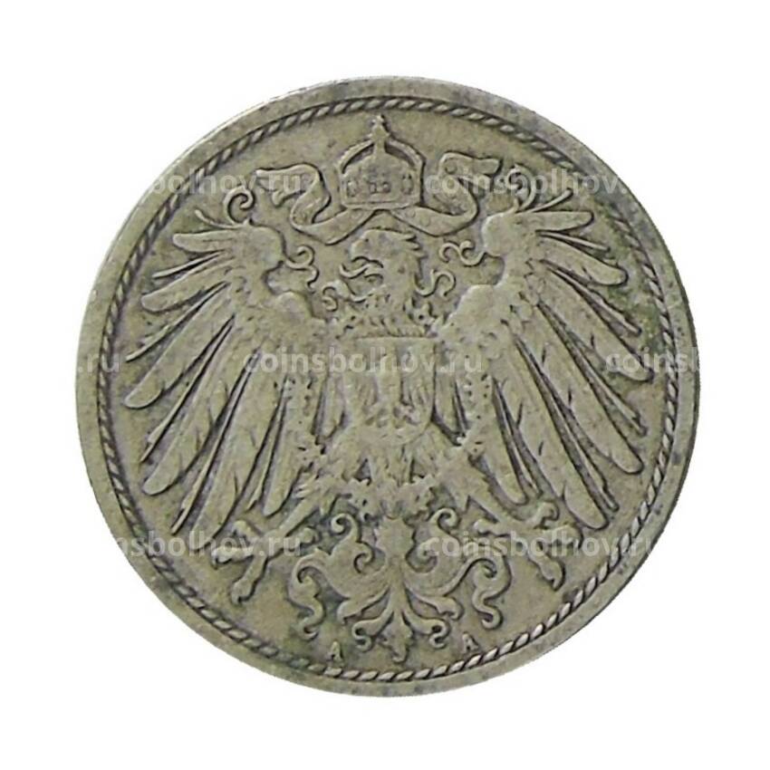 Монета 10 пфеннигов 1907 года A Германия (вид 2)