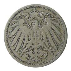 Монета 10 пфеннигов 1896 года A Германия (реверс)