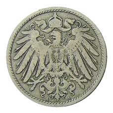 Монета 10 пфеннигов 1893 года A Германия (реверс)