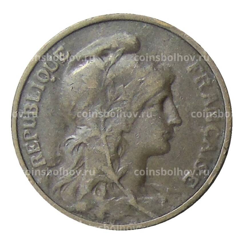 Монета 5 сантимов 1911 года Франция (вид 2)