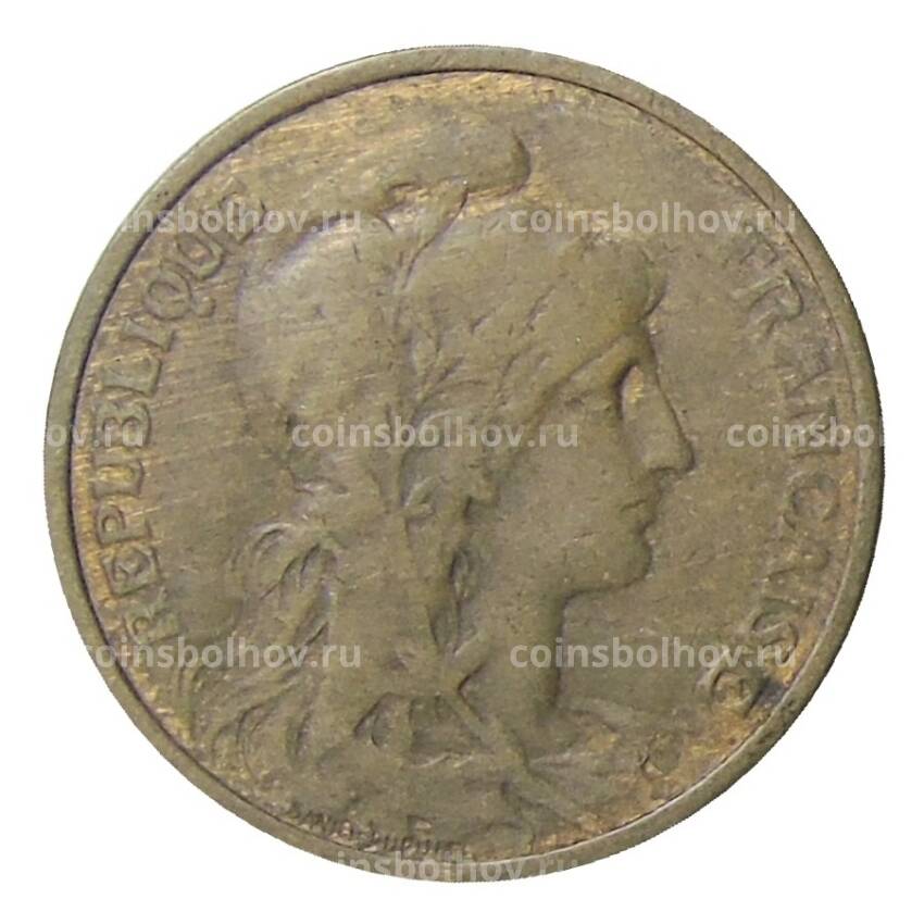 Монета 5 сантимов 1911 года Франция (вид 2)