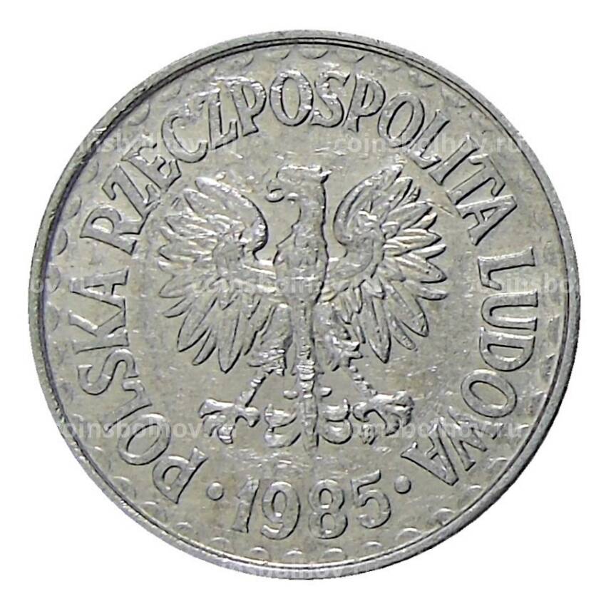 Монета 1 злотый 1985 года Польша