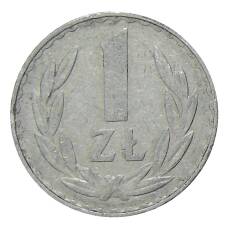 Монета 1 злотый 1977 года Польша (реверс)