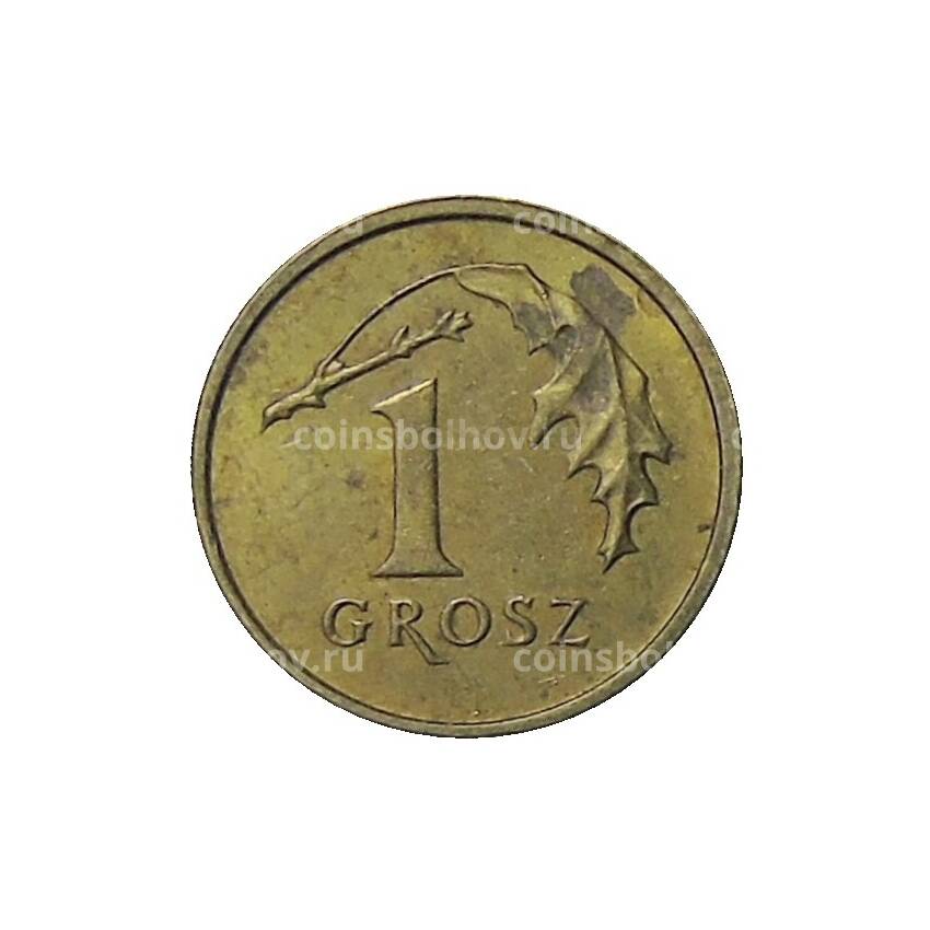 Монета 1 грош 2002 года Польша (вид 2)
