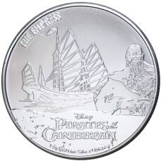 Монета 2 доллара 2021 года Ниуэ —  Пираты Карибского моря - Эмпресс (аверс)