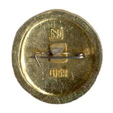 Значок Ковров — Золотое кольцо (вид 2)