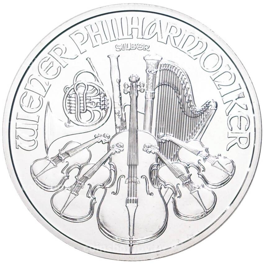 Монета 1.5 евро 2022 года Австрия —  Венская филармония