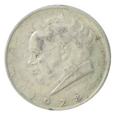 Монета 2 шиллинга 1928 года Австрия —  100 лет со дня смерти Франца Шуберта (аверс)