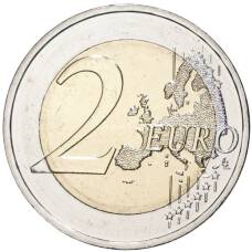 Монета 2 евро 2022 года D Германия  —  35 лет программе Эразмус (реверс)